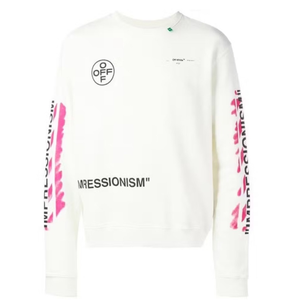 OFF WHITE IMPRESSIONISM CREWNECK